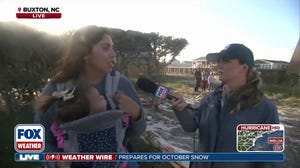 Eight homes collapse in the Outer Banks amid coastal flooding