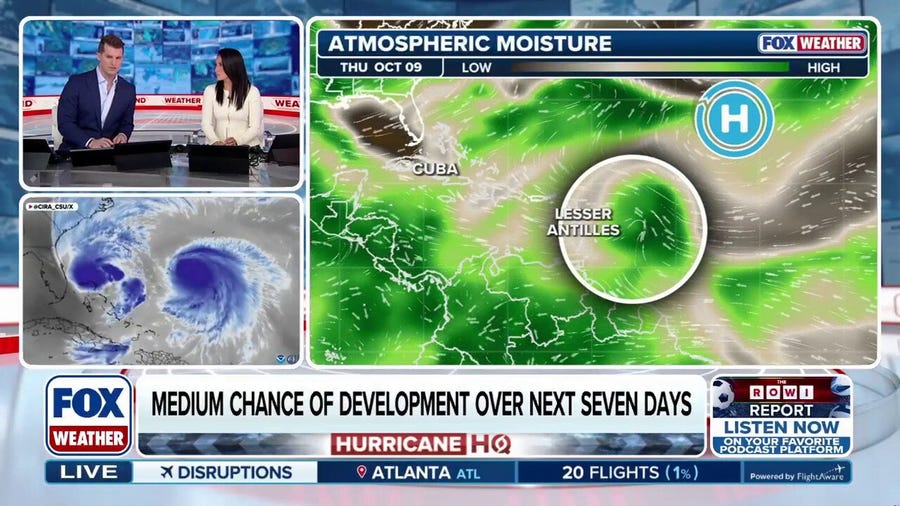 Odds increase for development of next tropical system in the Atlantic