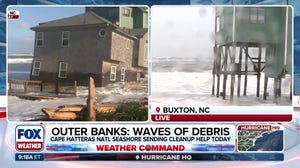 Cape Hatteras National Seashore sending cleanup crew to remove collapsed house debris