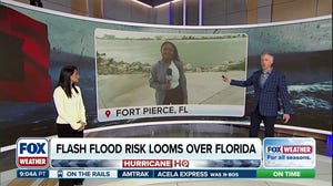 Rain and wind whip Florida's Atlantic coast as flash flood threat persists into weekend
