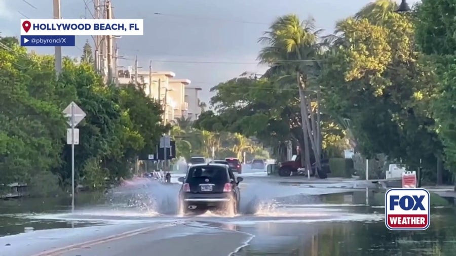 Watch: Flooding reported in Florida due to King Tide