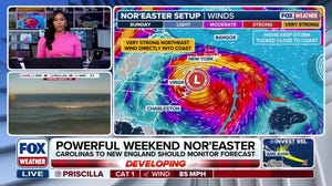 Nor'easter could hammer East Coast this weekend