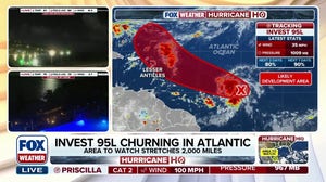 Odds increasing for Tropical Storm Jerry to form in Atlantic