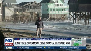 Supermoon increases flood threat for North Carolina's Outer Banks