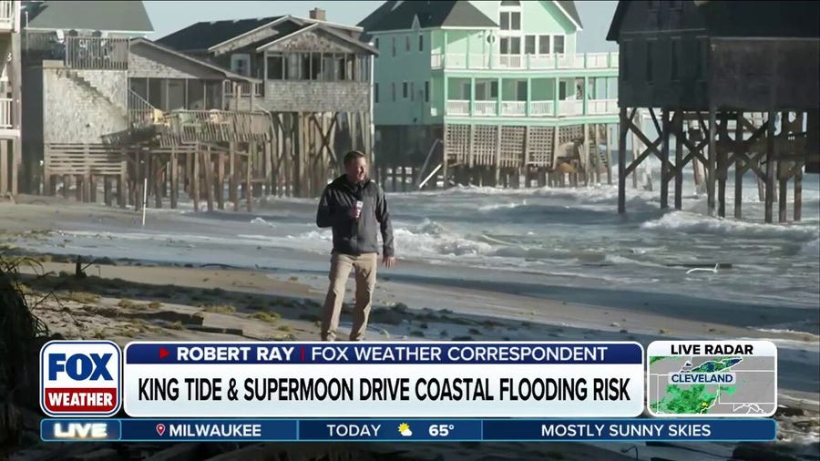 Supermoon increases flood threat for North Carolina's Outer Banks