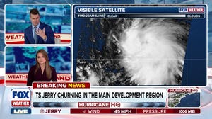 Tropical Storm Jerry forms in the Atlantic 