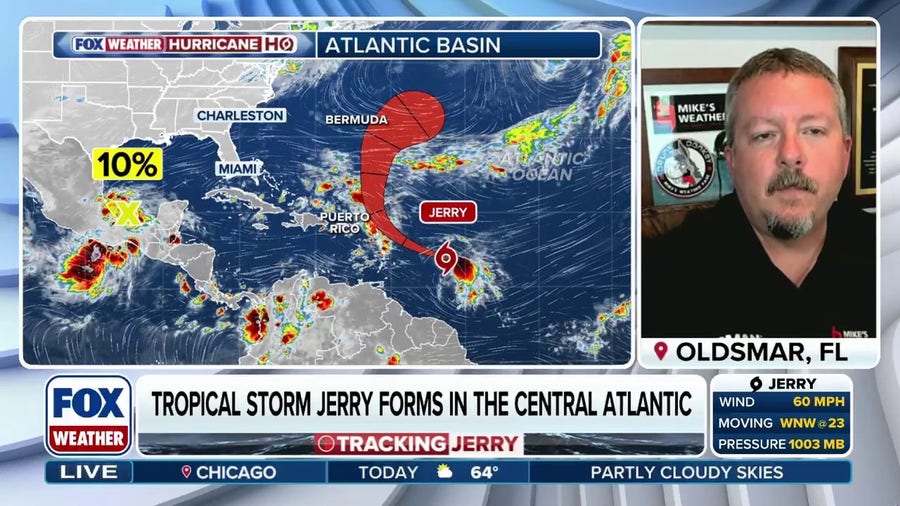 Tracking Tropical Storm Jerry With Mike Boylan of Mike's Weather Page