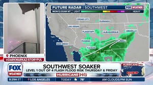 Southwest rainfall forecast