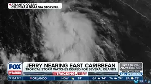 Tropical Storm Jerry spinning toward Leeward Islands