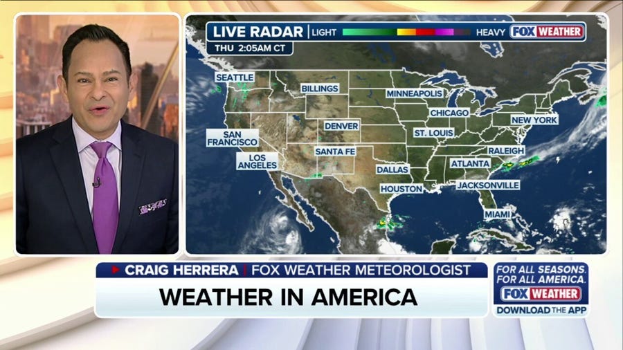 Weather in America: October 9, 2025