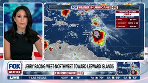 Tropical Storm Watches in effect as Tropical Storm Jerry approaches Leeward Islands