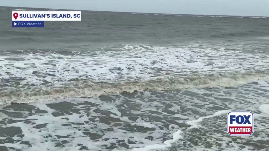Watch: High tide before-and-after on Sullivan's Island