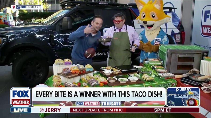 FOX Weather Tailgate: Touchdown Taco Bar with Brandon Fay