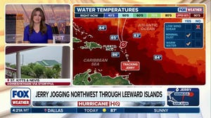 Tropical Storm Jerry soaks Leeward Islands with 2-6 inches of rain