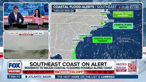 Southeast coast on alert for Nor'easter impacts