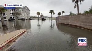 Watch: Roads in Charleston flooding as high tide approaches