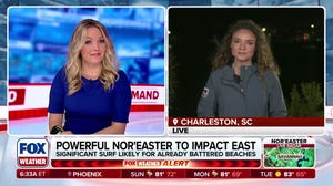 Powerful nor'easter to smack Carolinas with heavy rain, damaging winds