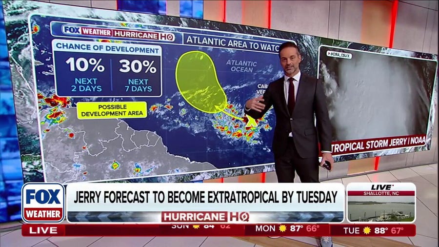 New tropical area to watch tagged in Atlantic