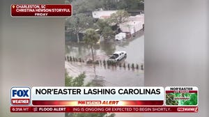 Nor'easter takes shape and lashes Carolinas