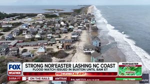 North Carolina’s Outer Banks slammed by powerful nor’easter