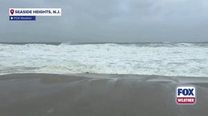 Watch: Ocean rages as high tide arrives in Seaside Heights