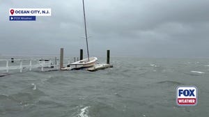 Watch: Water rises along Jersey Shore as nasty nor’easter pounds East Coast
