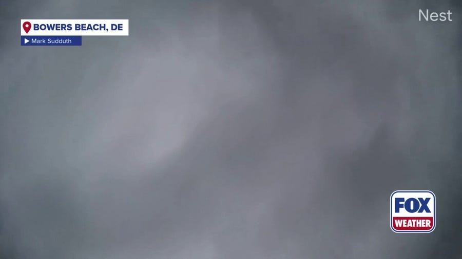 Bowers, Delaware camera knocked over during high tide 