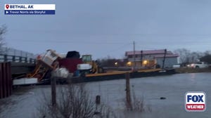 Flooding, winds pound Western Alaska from typhoon remnants 