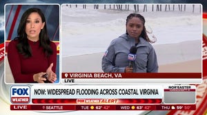 Virginia Beach blasted by nor'easter after significant coastal flooding over the weekend