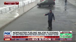 Nor'easter winds claims 1 life in New York, fueling major flooding on East Coast