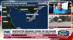 Nor'easter continues to lash parts of Delaware