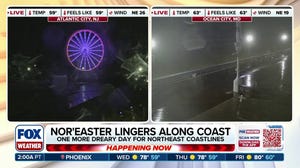Deadly nor'easter lingers along coast with fringe impacts remaining on Tuesday