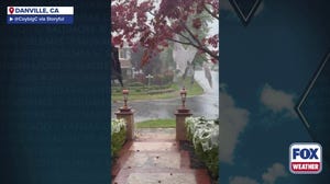 Watch: Rain falls in San Francisco area as storms slam California