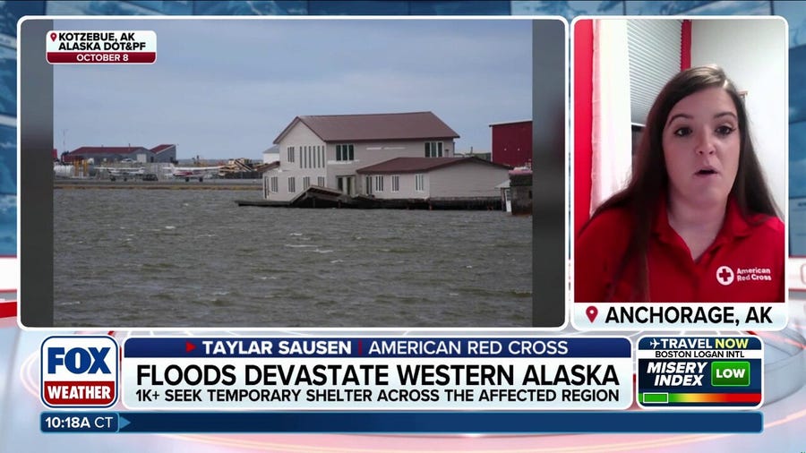 Unique challenges for first responders after floods from typhoon remnants devastate western Alaska