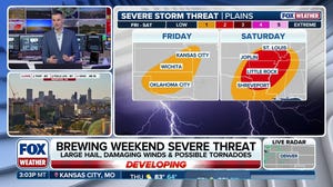 Brewing cross-country storm puts millions on alert through the weekend