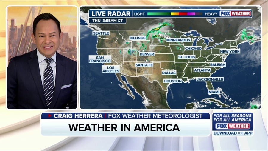 Weather in America: October 16, 2025
