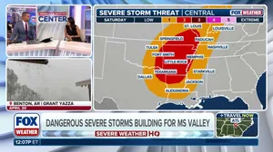 Weekend severe weather threat builds across Mississippi Valley
