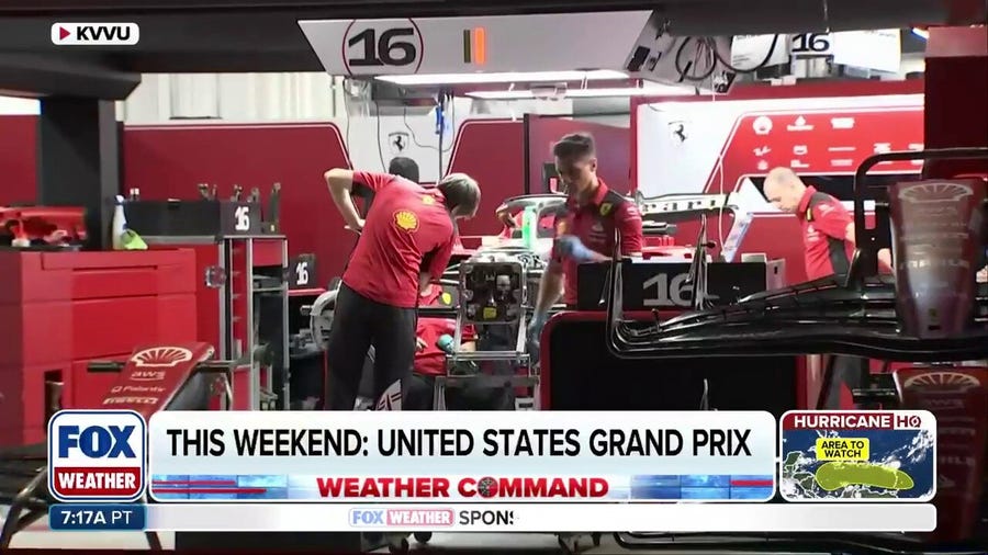 Second-ever Formula 1 heat hazard issued for U.S. Grand Prix
