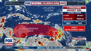 Tropical depression or Tropical Storm Melissa likely to form in Caribbean as Invest 98L starts to organize