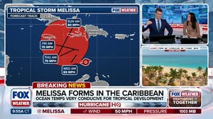 Tropical Storm Melissa forms in Caribbean 
