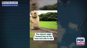 Easter Island statues may have ‘walked’ to present locations, scientists say