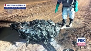Watch: Suspected space junk found burning at mine site in Australia