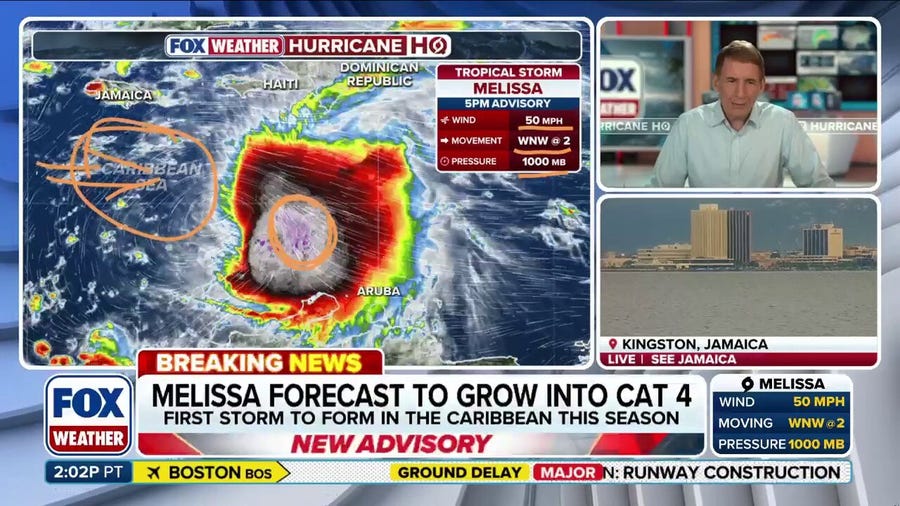 FOX Weather Hurricane Specialist Bryan Norcross gives exclusive analysis on Melissa's future