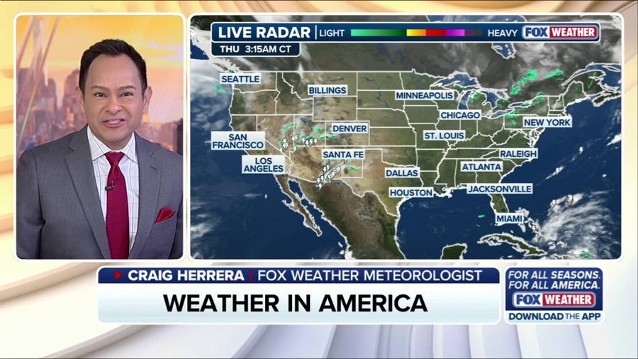 Weather in America: October 23, 2025