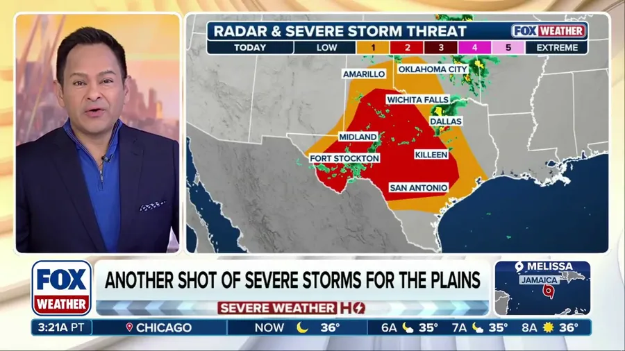 Severe storms could bring flooding, hail to Texas and southern Plains into the weekend