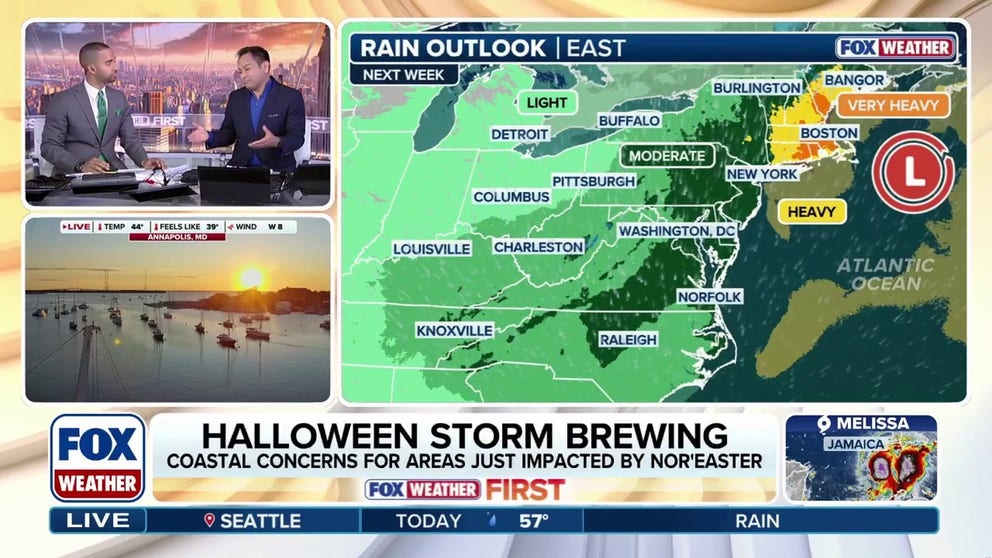 Halloween storm brewing for the East Coast? | Latest Weather Clips ...