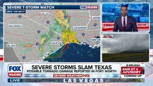 Severe weather targets Texas, Gulf Coast states