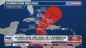 Melissa becomes a hurricane ahead of Jamaica landfall