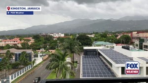 Watch: Time lapse video shows rain from Hurricane Melissa moving across Kingston