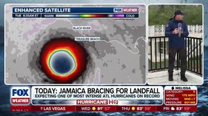 Hurricane Melissa slamming Jamaica with damaging wind, life-threatening flooding